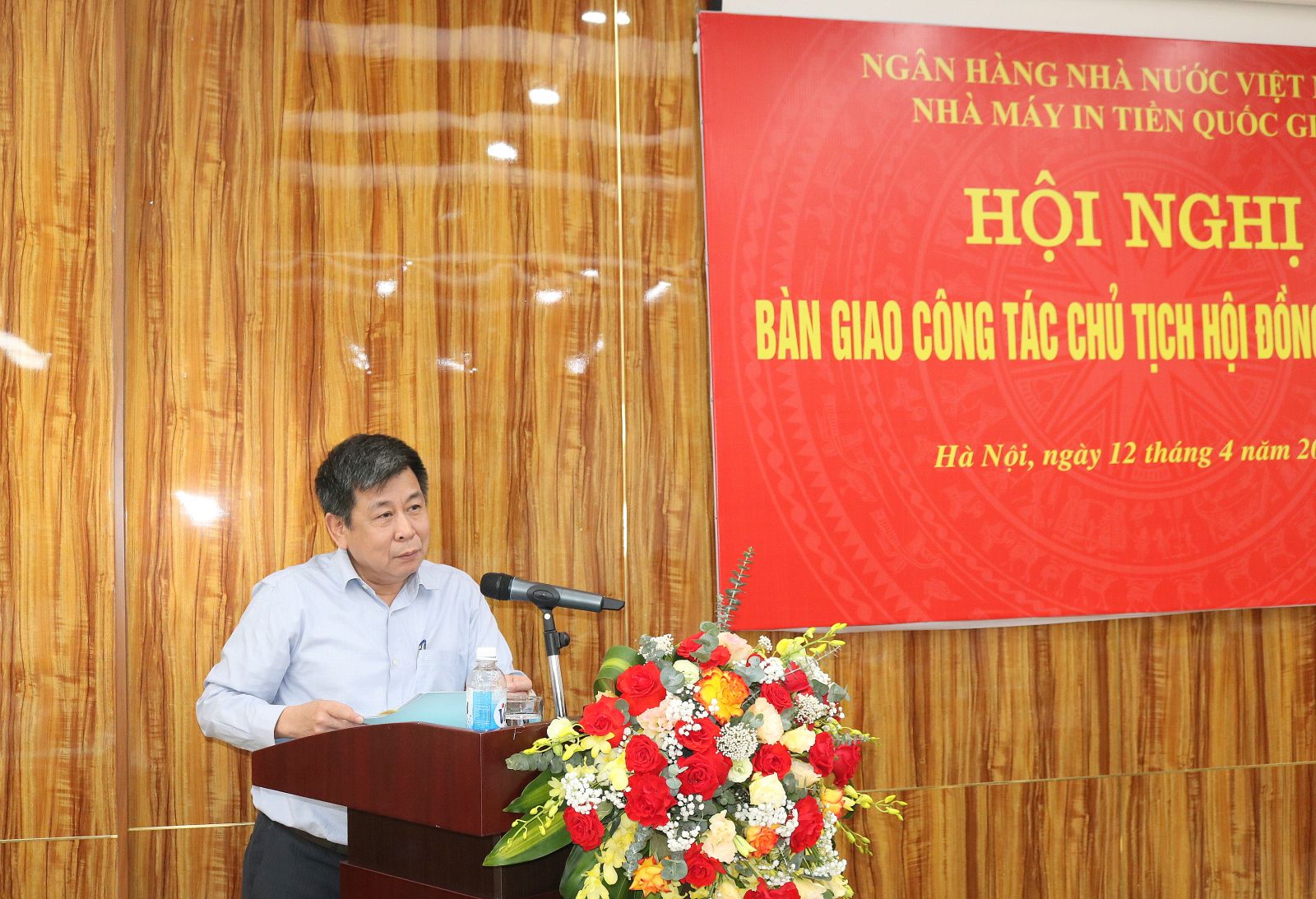 Đồng chí Lê Thái Nam phát biểu tại Hội nghị