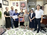 CÔNG ĐOÀN NHÀ MÁY IN TIỀN QUỐC GIA TỔ CHỨC THĂM HỎI, ĐỘNG VIÊN CÁC CHÁU CÓ HOÀN CẢNH MỒ CÔI NHÂN DỊP NĂM HỌC MỚI
