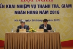 Hội nghị triển khai nhiệm vụ thanh tra, giám sát ngân hàng năm 2016