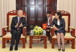 Phó Thống đốc NHNN Nguyễn Thị Hồng tiếp Tổng Vụ trưởng Vụ Đông Nam Á và Giám đốc quốc gia ADB tại Việt Nam